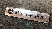 Металлический логотип Mercedes-Benz (Мерседес-Бенц) БОЛЬШОЙ