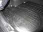 Полиуретановый коврик в багажник Hyundai Sonata 7 (Хендай Соната 7) С ВЫСТУПОМ ПОД ЗАПАСКУ с бортиком