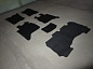 Текстильные коврики в салон Infiniti QX56 (Инфинити Кух56 )(2004-2010) (3 ряда) ковролин LUX