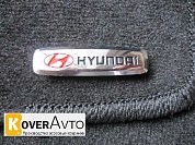 Металлический логотип Hyundai (Хендай) цветной