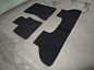 Текстильные коврики в салон Bmw X5 E70 (Бмв Х5 Е70) ковролин LUX