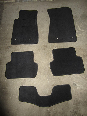 Текстильные коврики в салон Chevrolet Camaro 5 Restail (Шевроле Камаро 5 Rest) 2013-2015 Ковролин LUX