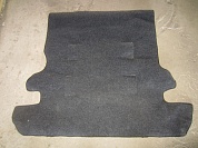 Текстильный коврик в багажник Toyota Land Cruiser 200 (7 мест, сложенный 3й ряд)