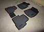 Ворсовые 3D коврики LUX в салон Kia Sorento 2 (Киа Соренто 2) (2012-2020) с бортиком