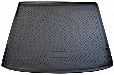 Полиуретановый коврики в багажник BMW X6 (Бмв Х6) (2008- 2014) с бортиком