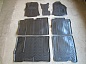 Резиновые коврики в салон Hyundai H-1 3D с бортиком  (3 ряда)