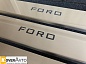 Накладки на пороги Ford Ecosport (Форд Экоспорт) надпись краской