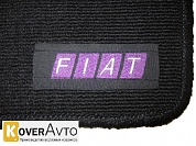 Тканный шеврон логотип Fiat (Фиат)