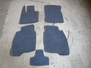 Текстильные коврики в салон Honda Civic VIII HB (Хонда Цивик 8 хэтчбек) ковролин LUX