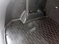 Полиуретановый коврик в багажник Kia Sorento Prime (Киа Соренто Прайм) (2015-)  (сложенный 3 ряд)с бортиком
